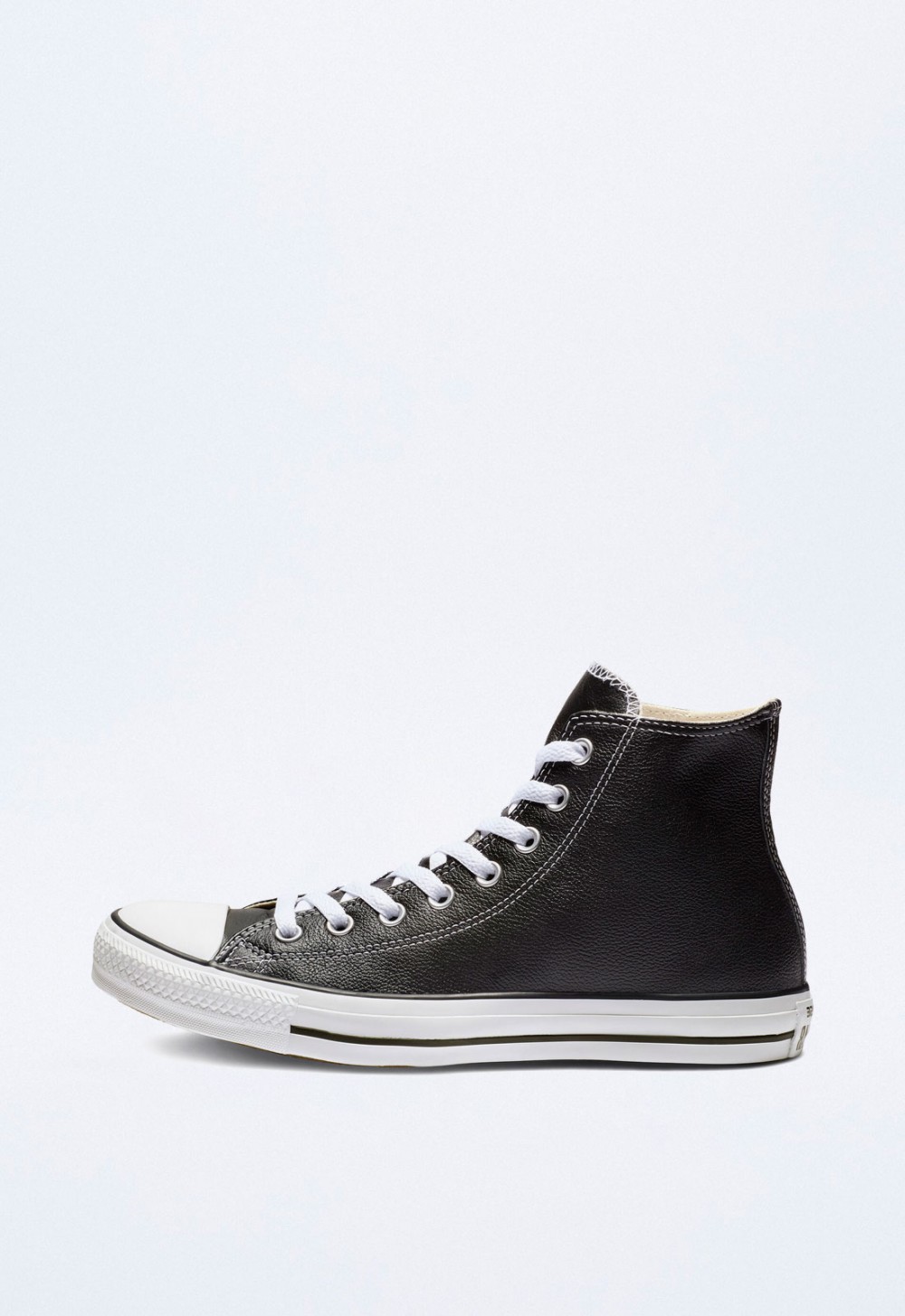 Deportivo mujer negro Converse chuck taylor all star hi Leather