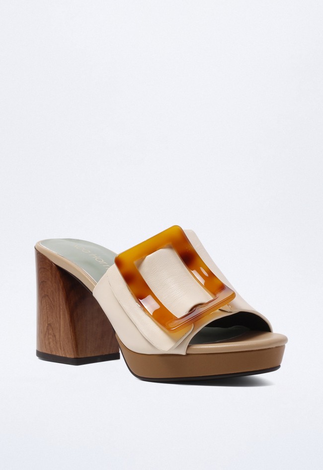 Sandalia vestir de mujer hielo Noa Harmon 8275