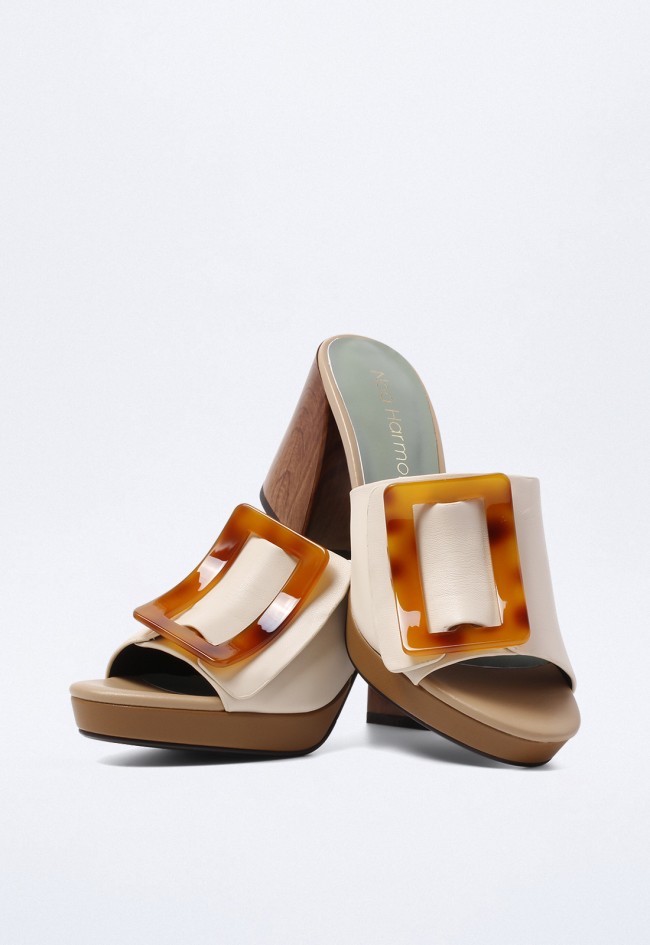 Sandalia vestir de mujer hielo Noa Harmon 8275