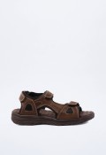 Sandalia de hombre marrón  16010