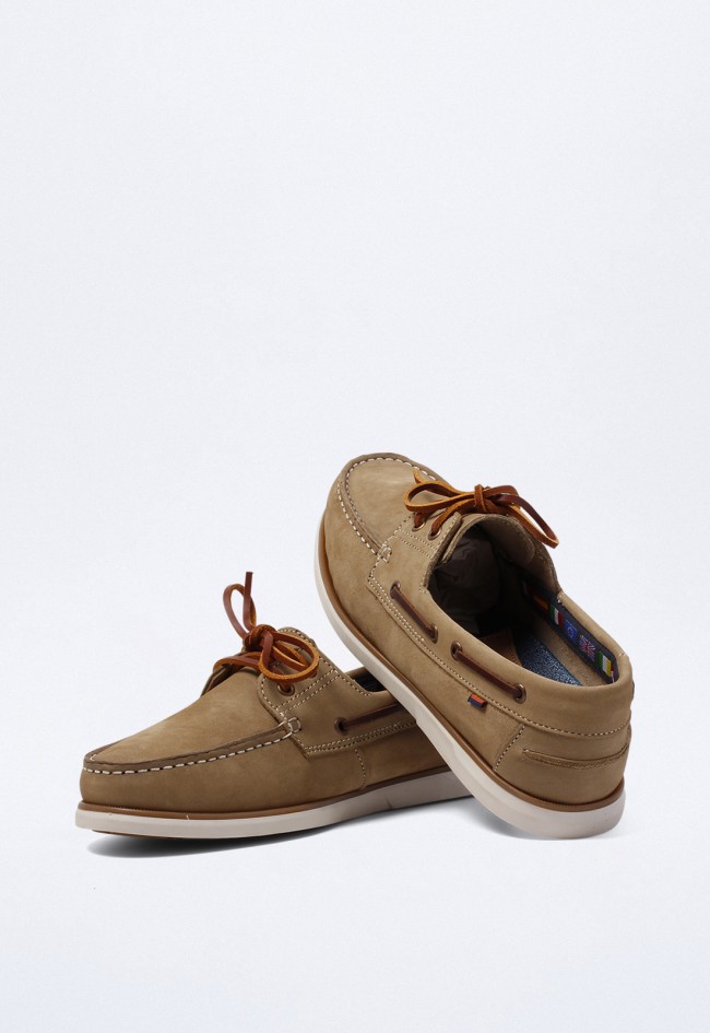 Zapato de hombre beige VAS 9870