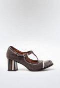 Zapato de mujer gris Nemonic 2226
