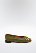 Zapato de mujer verde Alarcón 22507-535a