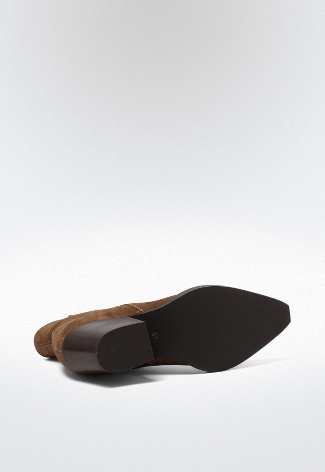 Botín cowboy de mujer cuero Glo 6540