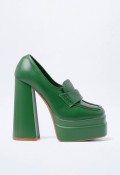 Zapato de mujer verde Identity 6855