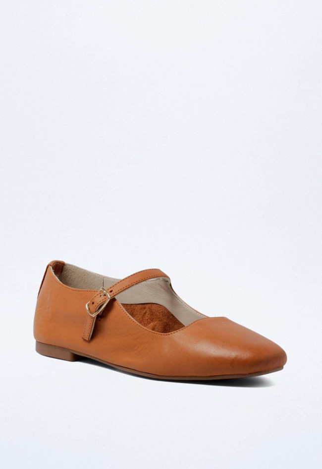 Zapato de piel de mujer cuero Top 3 23345