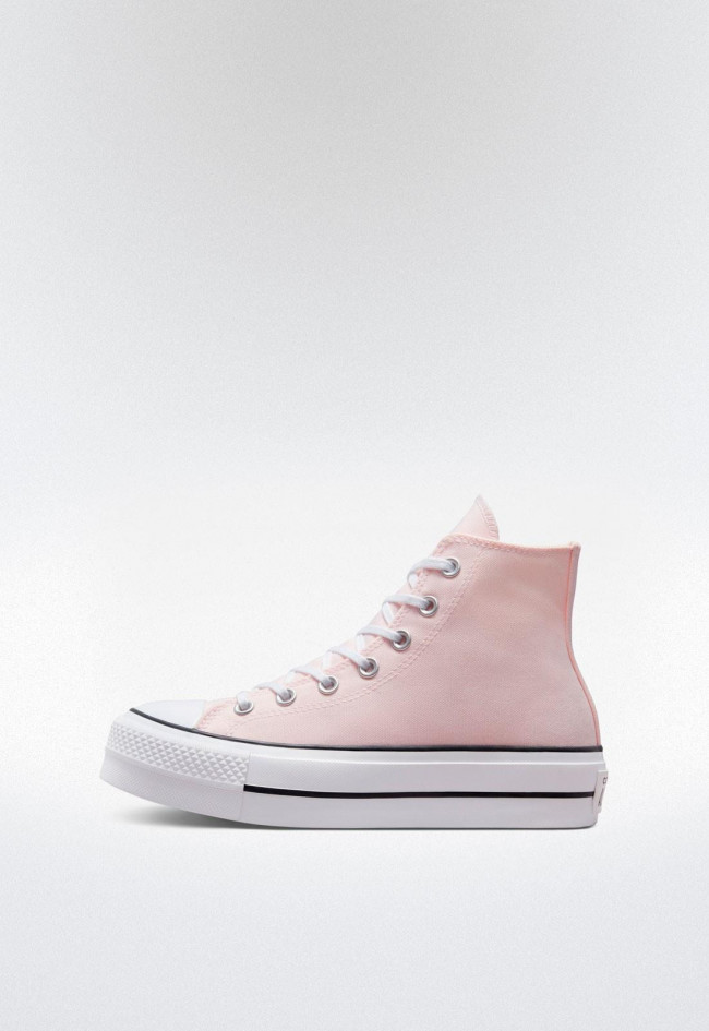 Deportivo de mujer rosa Converse chuck taylor all star lift platform seasonal color