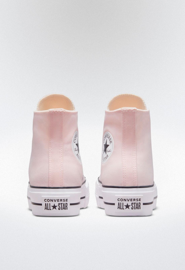 Deportivo de mujer rosa Converse chuck taylor all star lift platform seasonal color