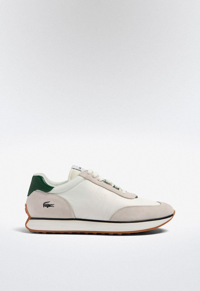 Deportivo de hombre blanco Lacoste  l-spin 123 1 sma