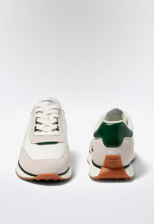 Deportivo de hombre blanco Lacoste  l-spin 123 1 sma
