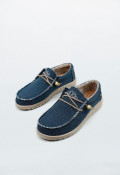 Zapatos náuticos de hombre marino Dude wally braided