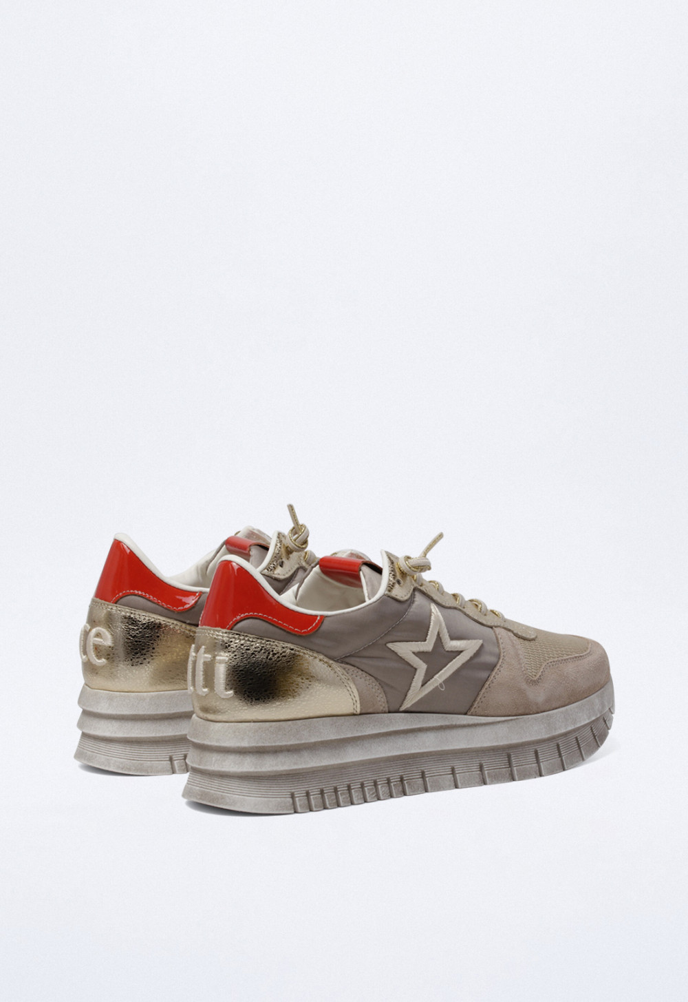 Deportivo de mujer platino Cetti c-1301 sra - Zapatos VAS
