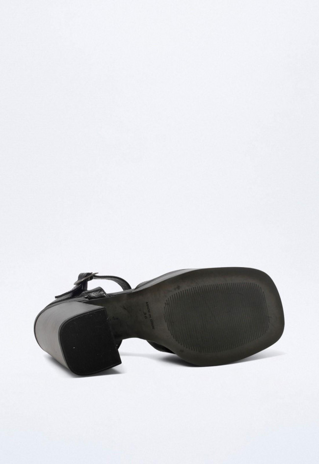 Sandalia de mujer negro GLO 9114