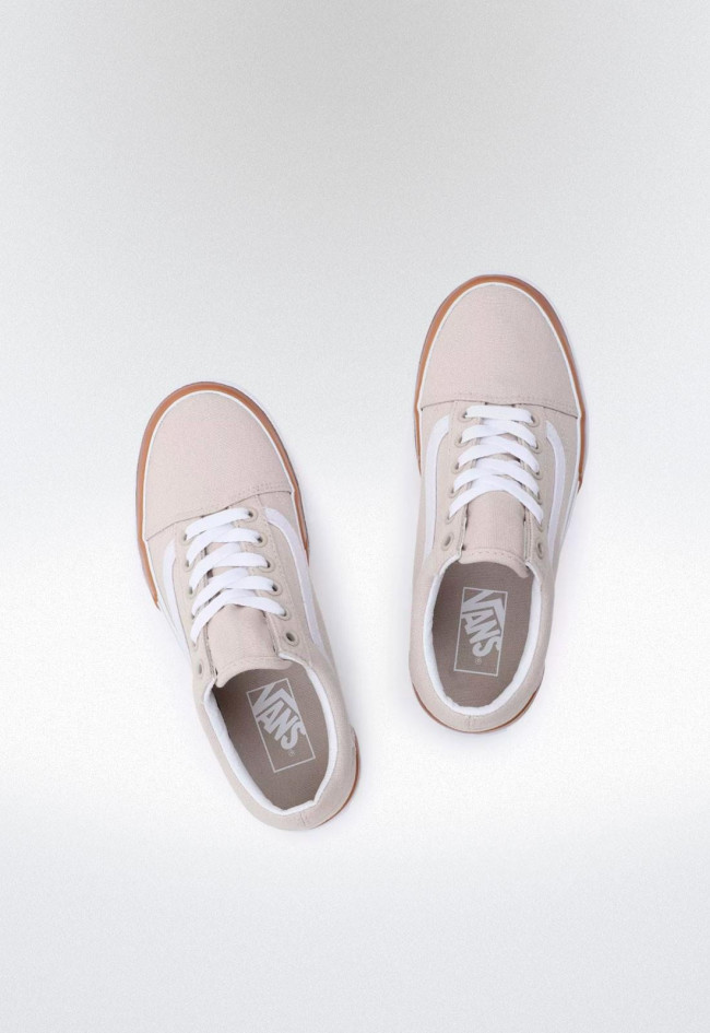 Deportivo de mujer hielo VANS old skool stacked