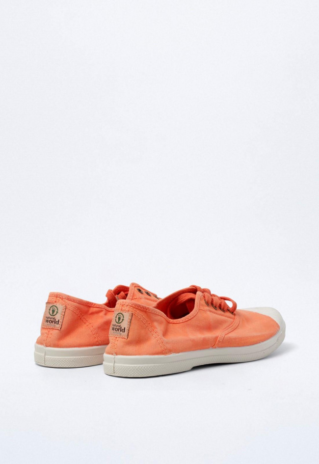 Deportivo de mujer naranja Natural World 102e