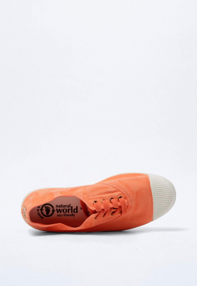 Deportivo de mujer naranja Natural World 102e