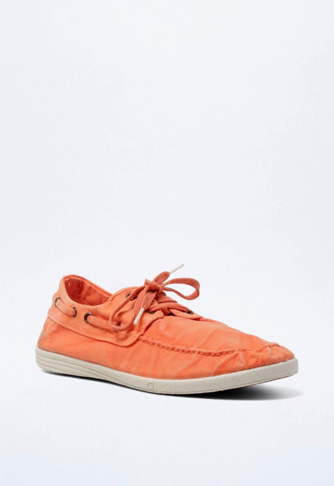 Zapatillas de hombre naranja Natural World 303e