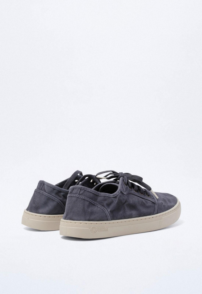 Zapatillas de hombre marino Natural World 6602e