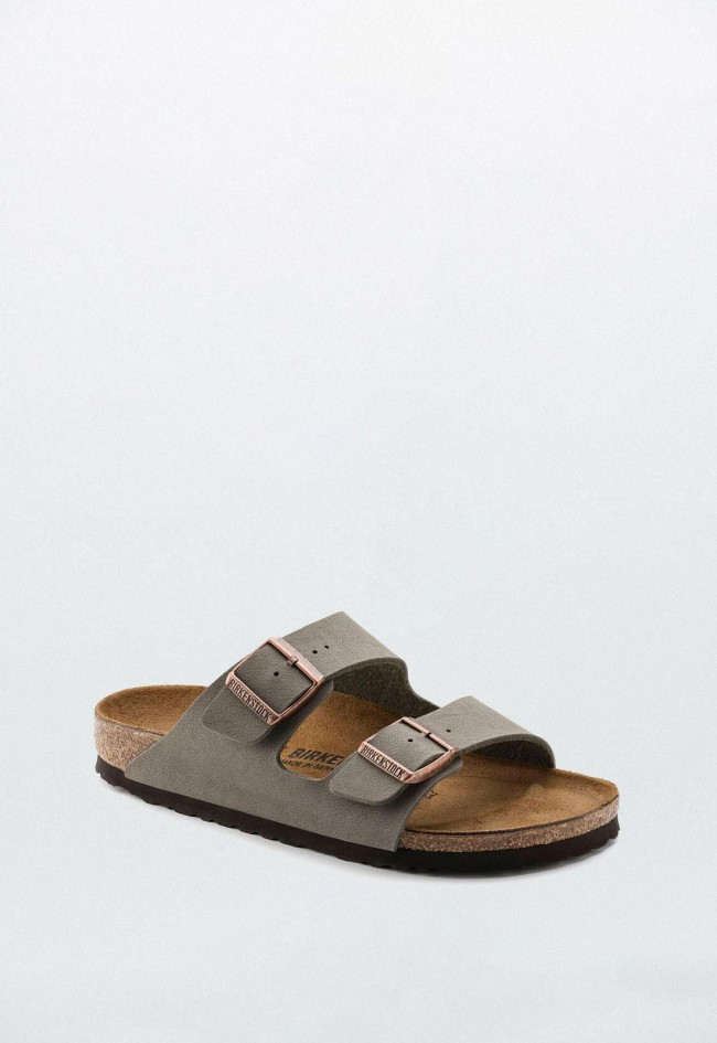 Sandalia de mujer gris Birkenstock arizona bfbc
