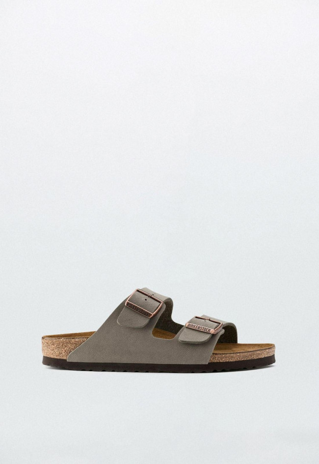 Sandalia de mujer gris Birkenstock arizona bfbc