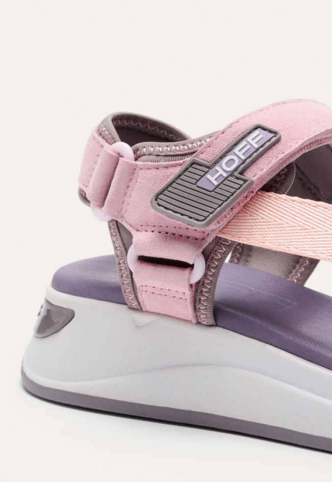 Sandalia de mujer rosa Hoff barbados