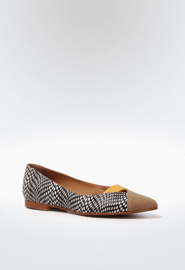 Zapato de mujer beige Glo andrea