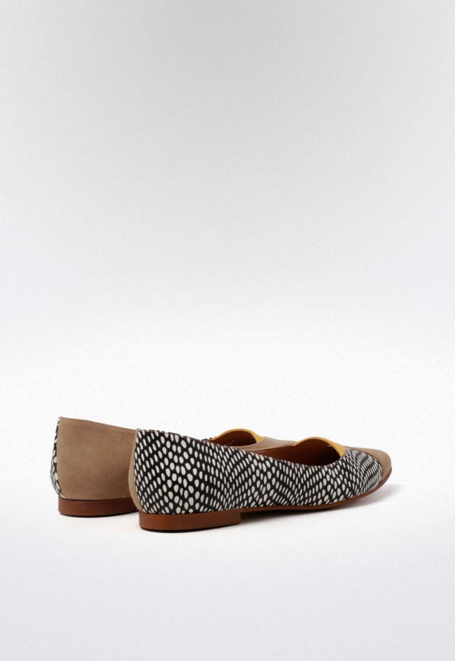 Zapato de mujer beige Glo andrea