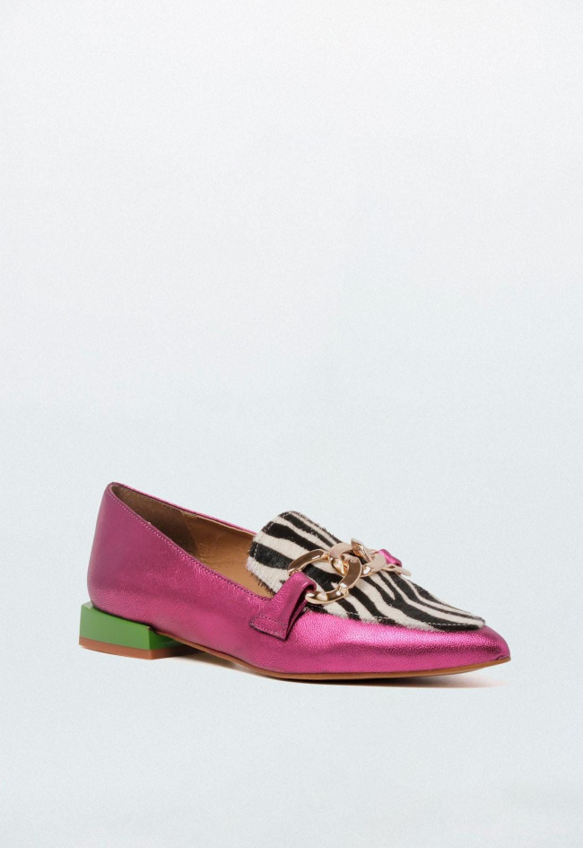 Zapato de mujer fucsia Glo mickey