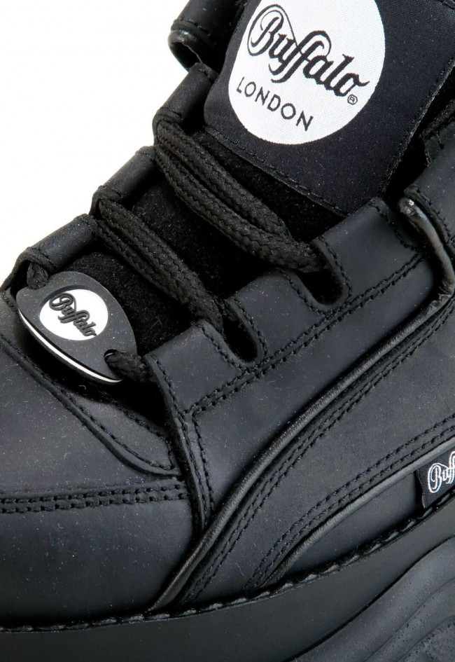 Deportivo plataforma de mujer negro Buffalo 1339-14 2.0