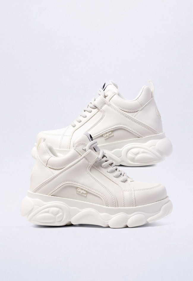 Deportivo plataforma de mujer blanco Buffalo cld corin