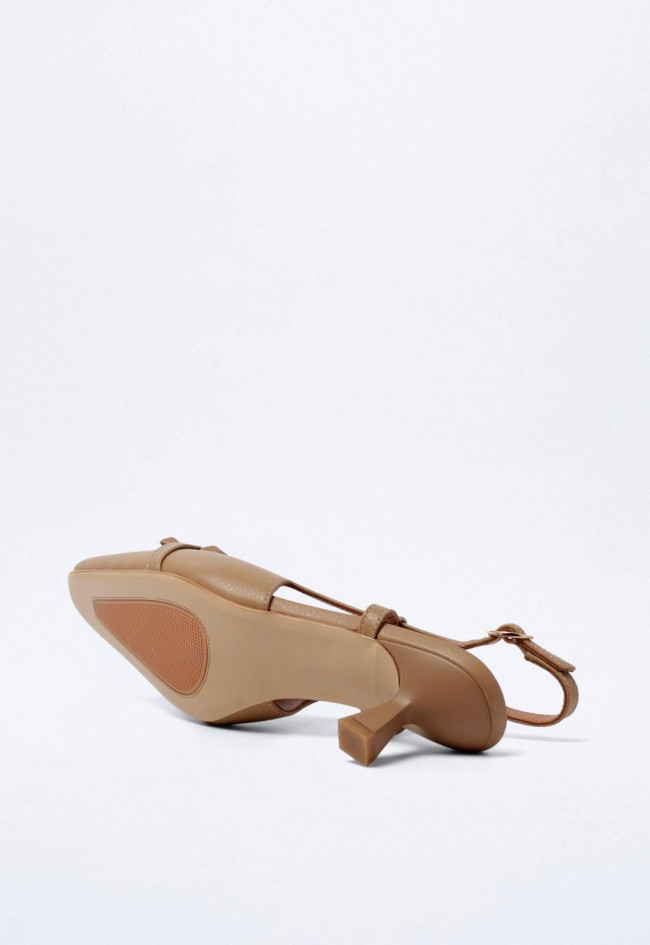 Zapato de mujer camel Glo mikaela