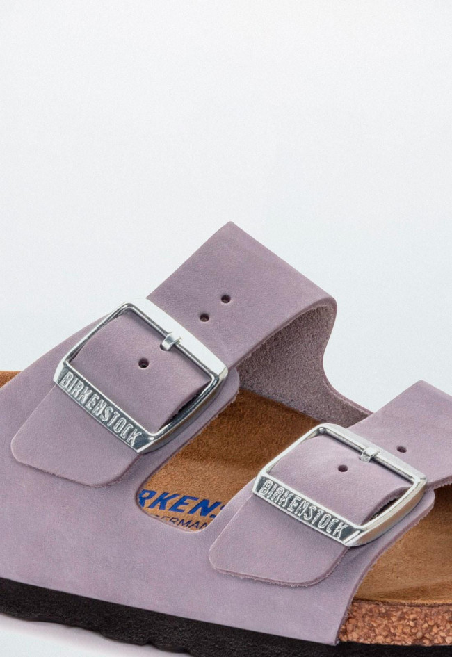 Sandalia de mujer lila Birkenstock arizona sfb nu