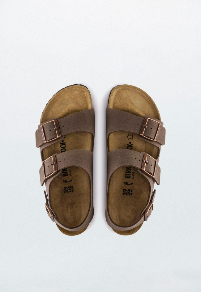 Sandalia de hombre marrón Birkenstock milano bf