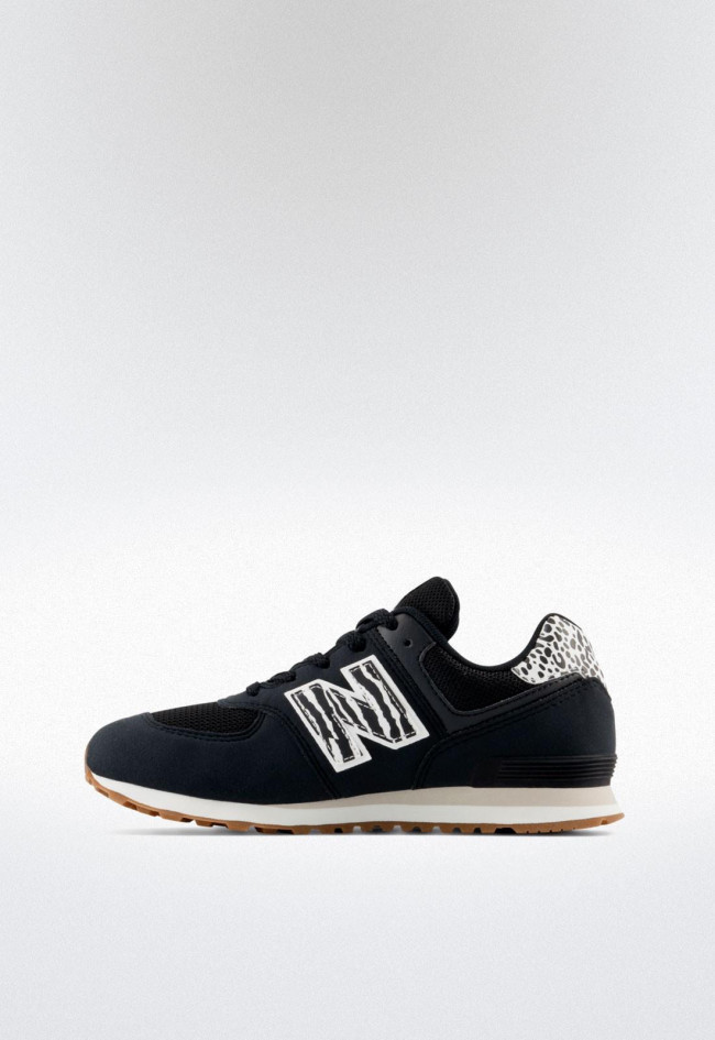 Deportivo de mujer negro New Balance 574