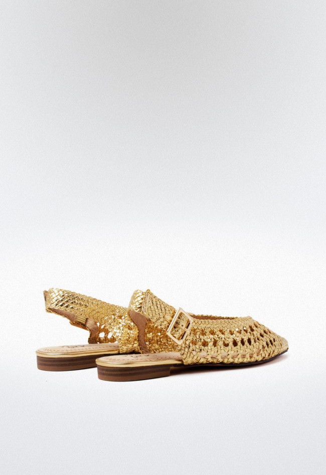 Zapato de mujer oro Why Pink? m3176