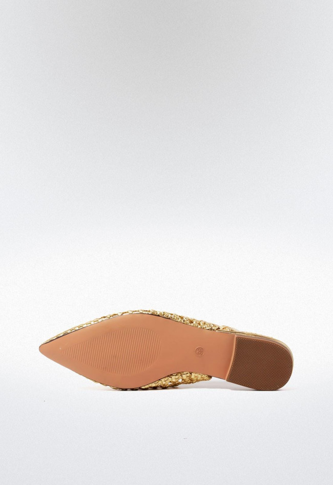 Zapato de mujer oro Why Pink? m3176