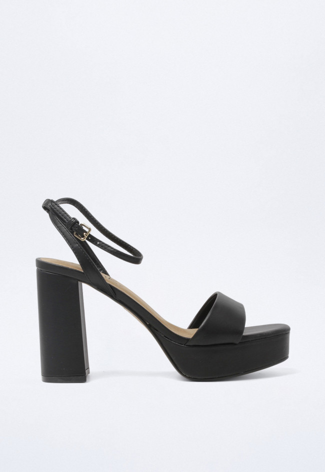 Sandalia de mujer negro Why Pink? m3240