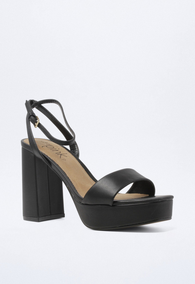 Sandalia de mujer negro Why Pink? m3240