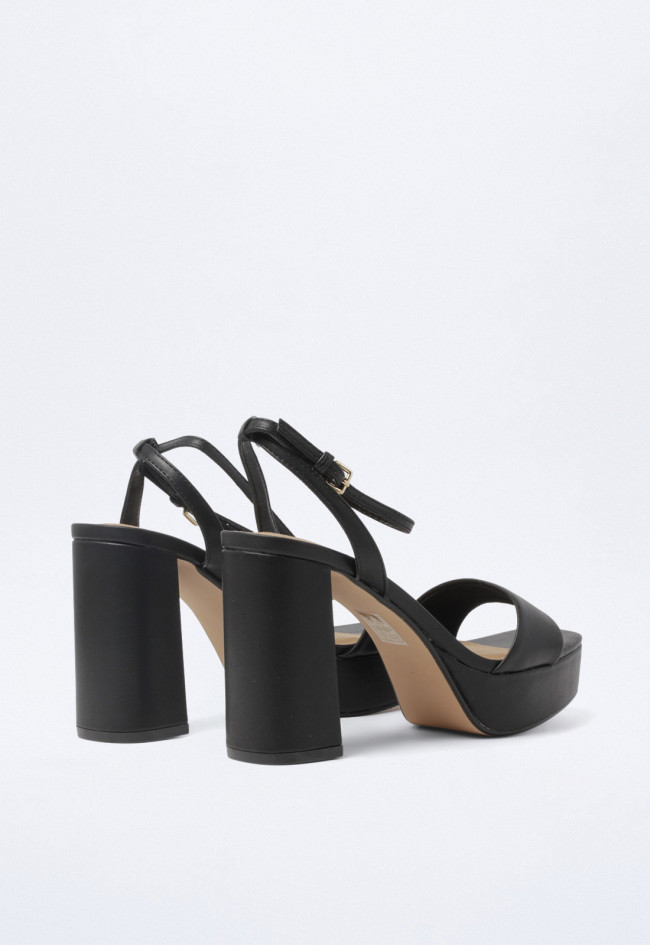 Sandalia de mujer negro Why Pink? m3240