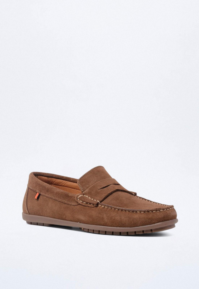 Zapato de hombre tostado Benson 80102