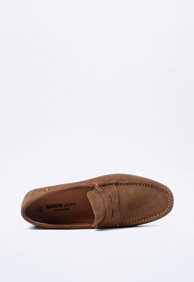 Zapato de hombre tostado Benson 80102