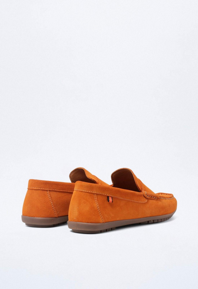 Zapato de hombre naranja Benson 80102