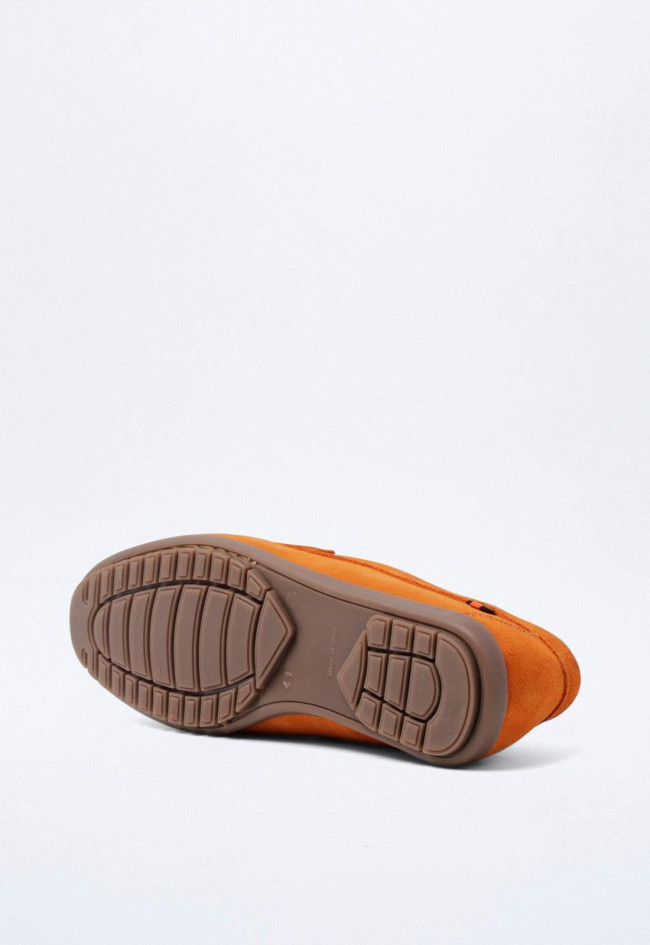 Zapato de hombre naranja Benson 80102