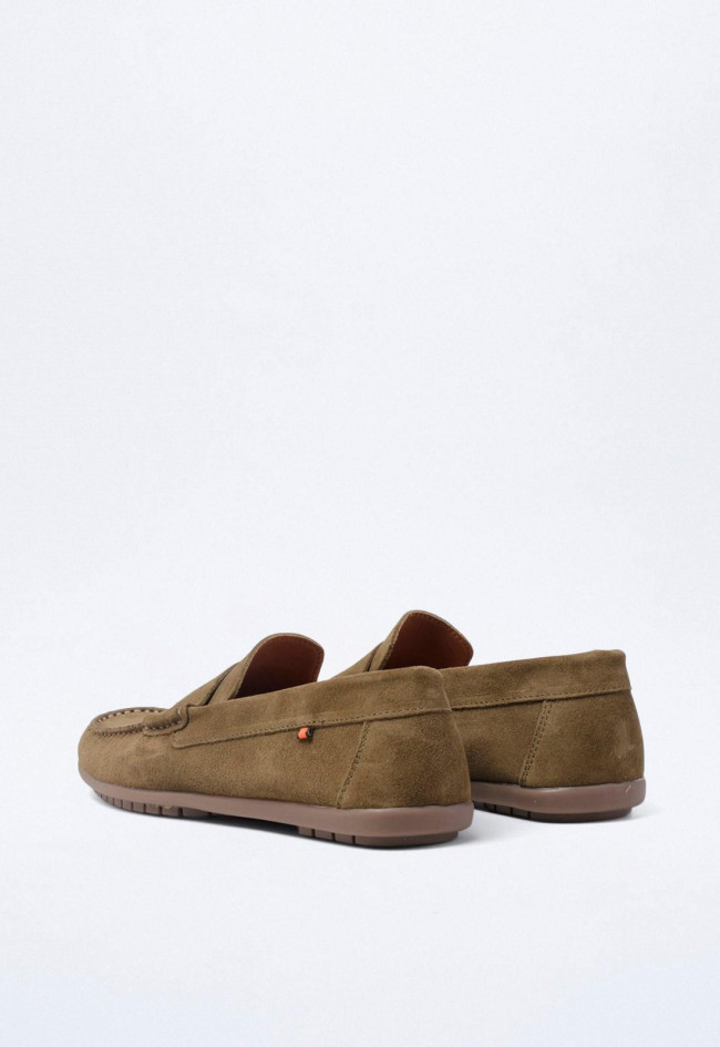 Zapato de hombre verde Benson 80102