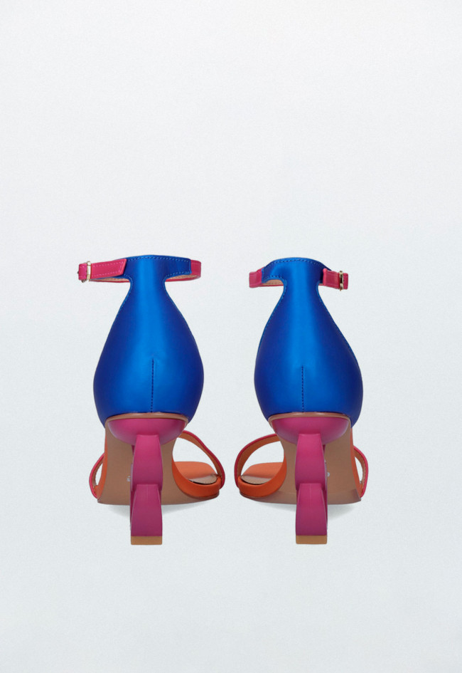 Sandalia de mujer multicolor EXE lilian-055