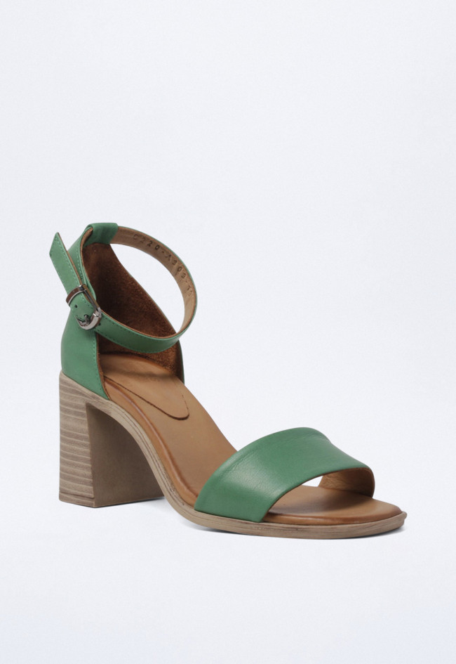 Sandalia de mujer verde VAS g220 a303