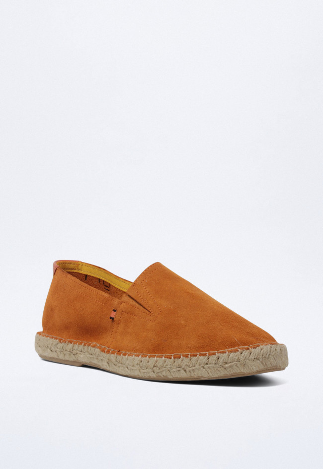 Alpargata de hombre naranja Benson 82545