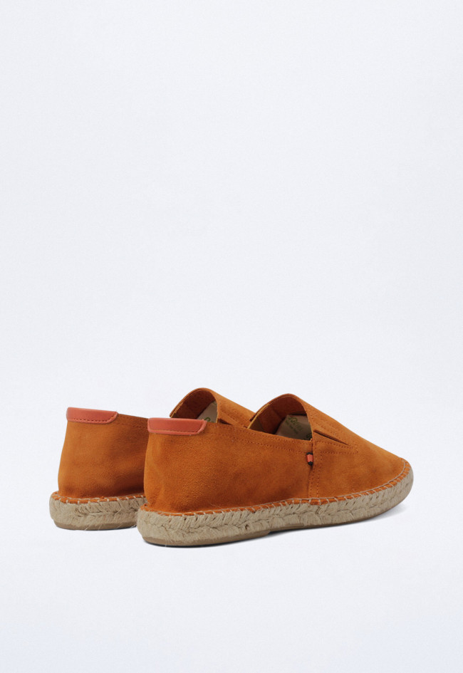 Alpargata de hombre naranja Benson 82545