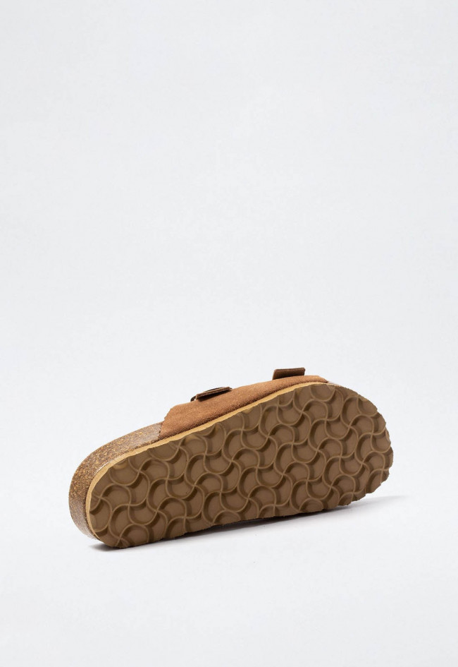 Sandalia con hebillas de mujer cuero VAS mabul 700