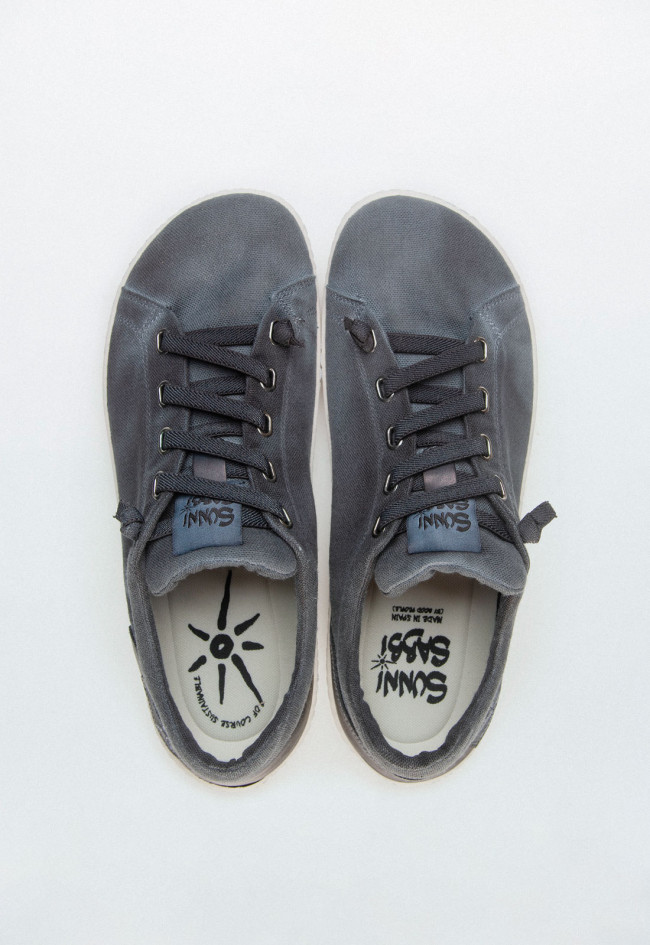 Zapatillas de hombre antracita Sunni Sabbi miyako 001